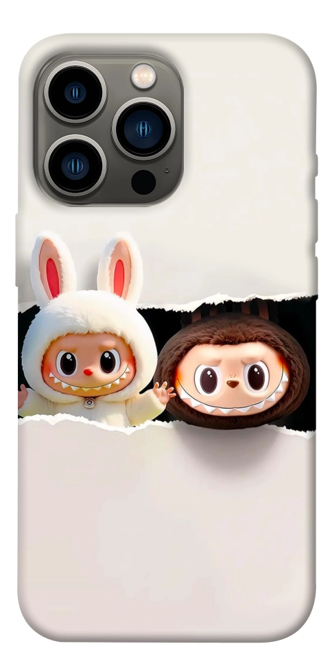 Чехол Hello Labubu для iPhone 13 Pro