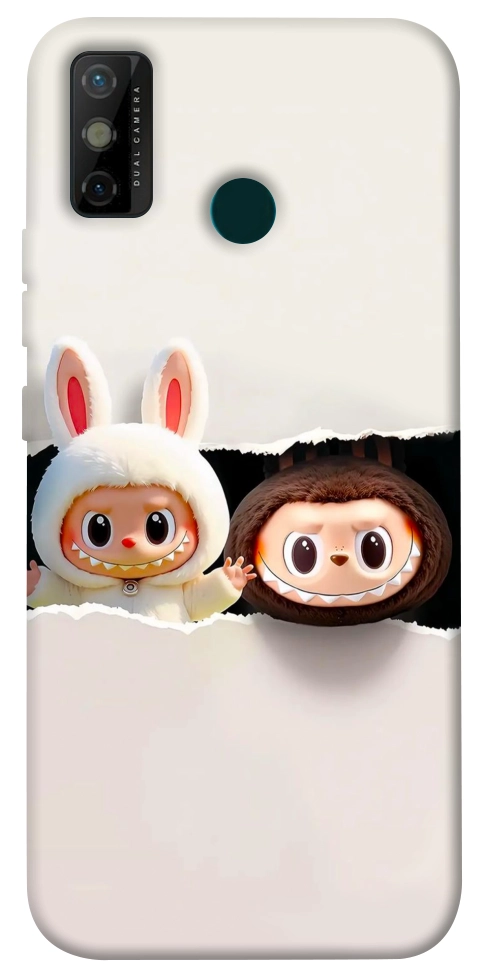 Чехол Hello Labubu для TECNO Spark 6 Go