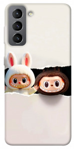 Чехол Hello Labubu для Galaxy S21 FE