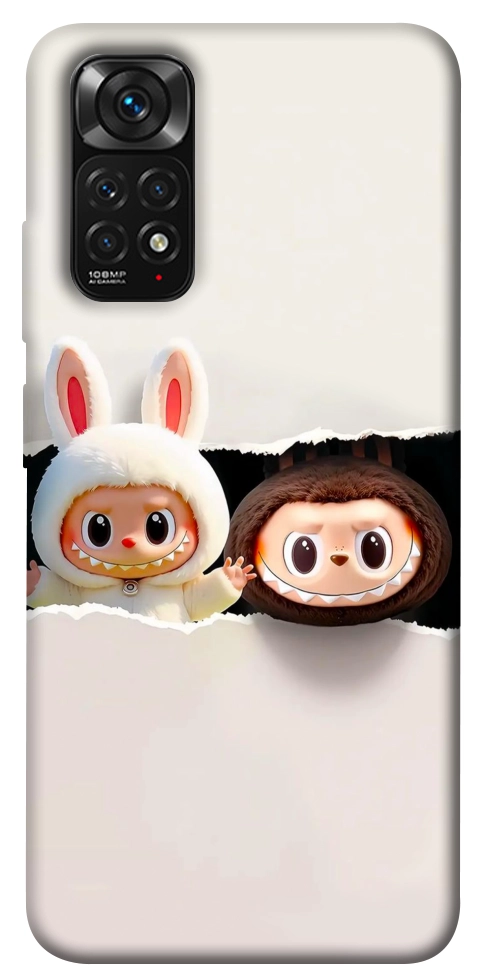 Чехол Hello Labubu для Xiaomi Redmi Note 11 (Global)