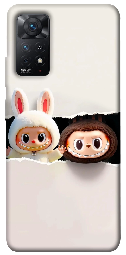 Чехол Hello Labubu для Xiaomi Redmi Note 11 Pro 5G