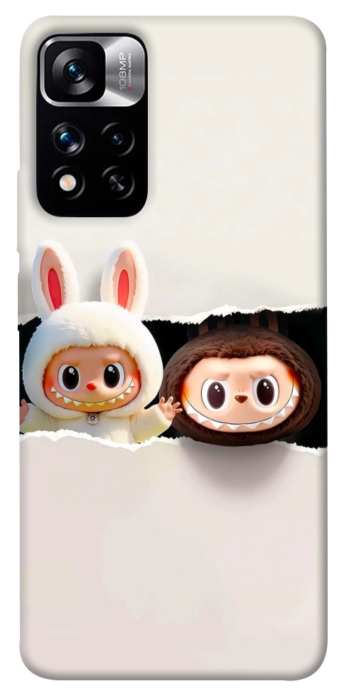 Чохол Hello Labubu для Xiaomi Redmi Note 11 5G