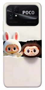 Чохол Hello Labubu для Xiaomi Poco C40