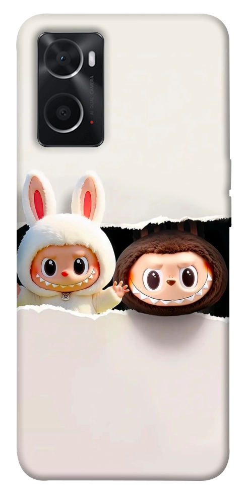Чохол Hello Labubu для Oppo A76 4G