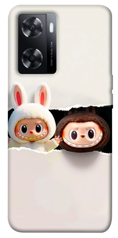 Чохол Hello Labubu для Oppo A57s
