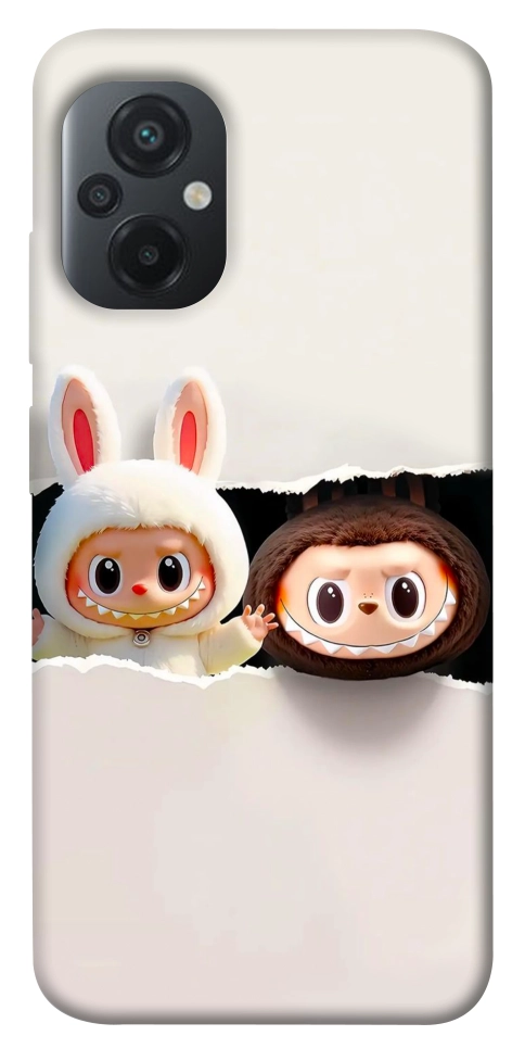 Чохол Hello Labubu для Xiaomi Poco M5