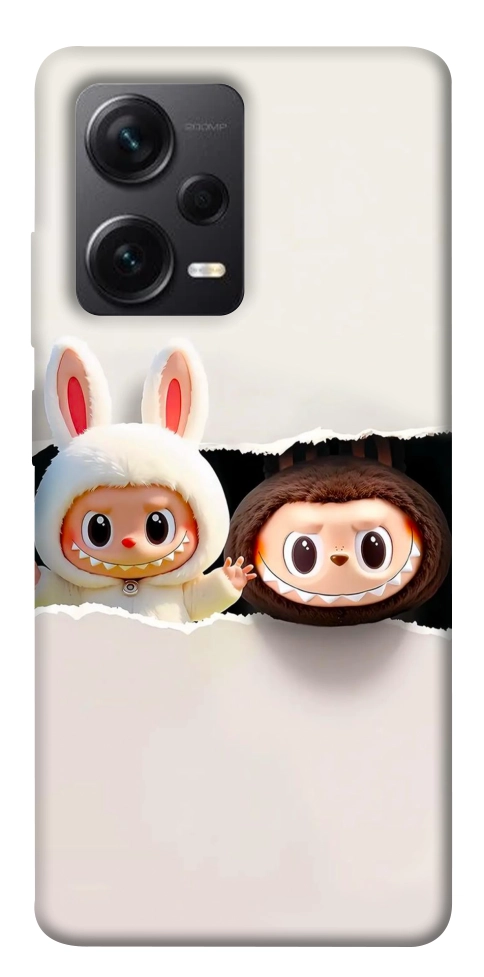 Чехол Hello Labubu для Xiaomi Redmi Note 12 Pro+