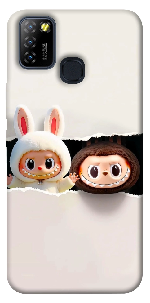 Чохол Hello Labubu для Infinix Hot 10 Lite