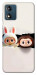 Чохол Hello Labubu для Motorola Moto E13