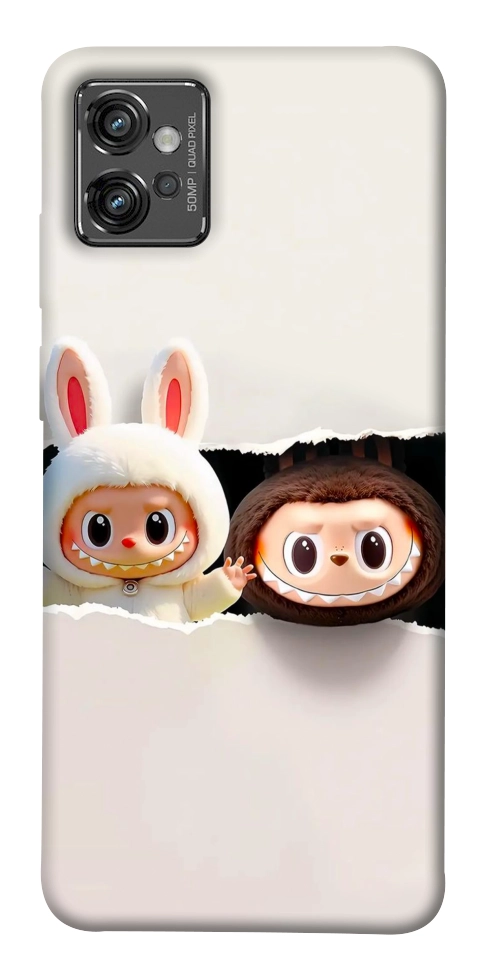Чехол Hello Labubu для Motorola Moto G32