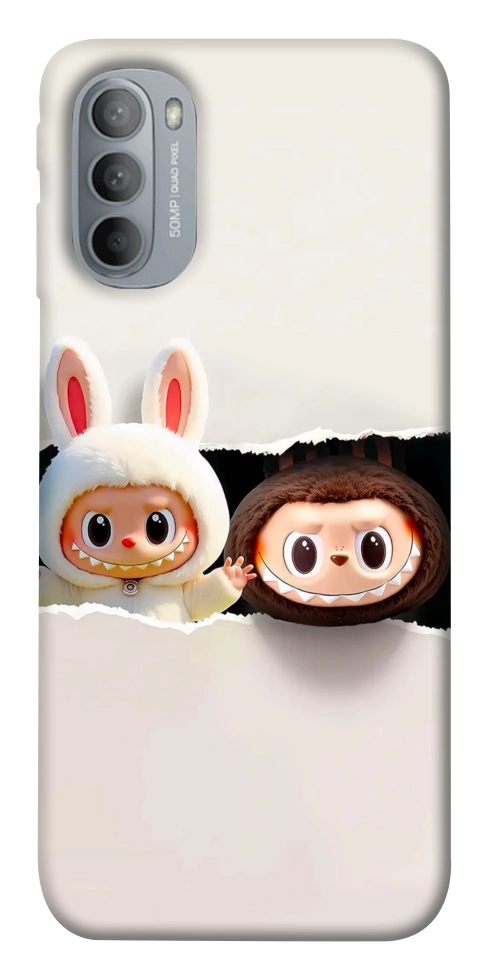 Чехол Hello Labubu для Motorola Moto G31