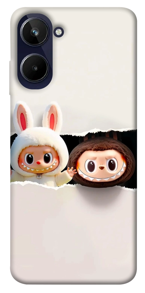 Чехол Hello Labubu для Realme 10 4G
