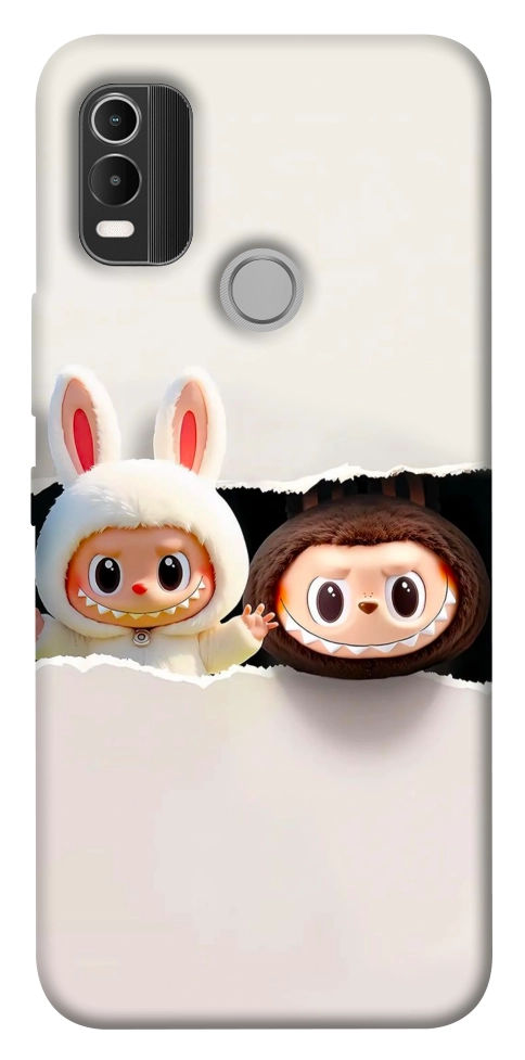 Чохол Hello Labubu для Nokia C21 Plus