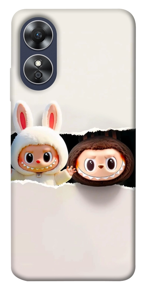 Чехол Hello Labubu для Oppo A17