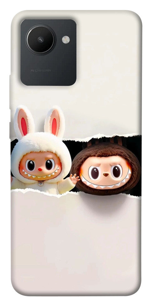 Чехол Hello Labubu для Realme C30s