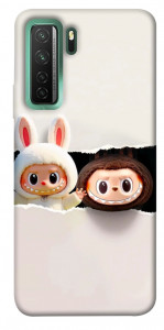 Чохол Hello Labubu для Huawei nova 7 SE