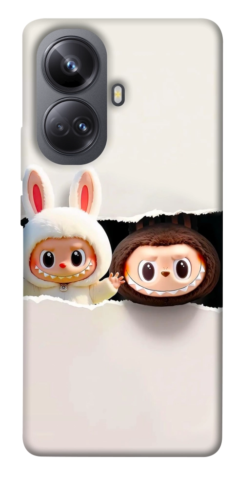 Чехол Hello Labubu для Realme 10 Pro+