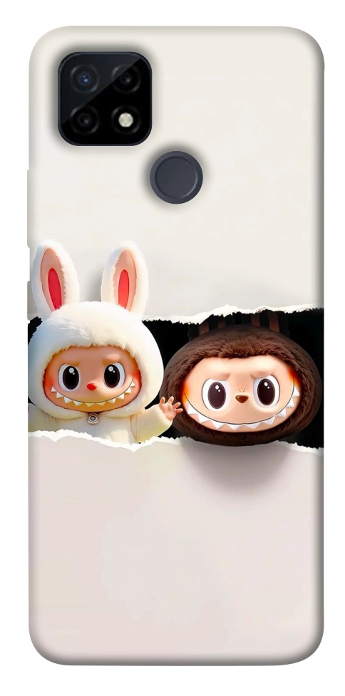 Чехол Hello Labubu для Realme C12