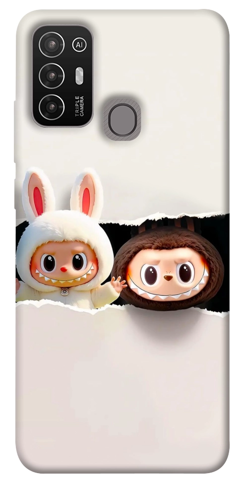 Чехол Hello Labubu для ZTE Blade A52