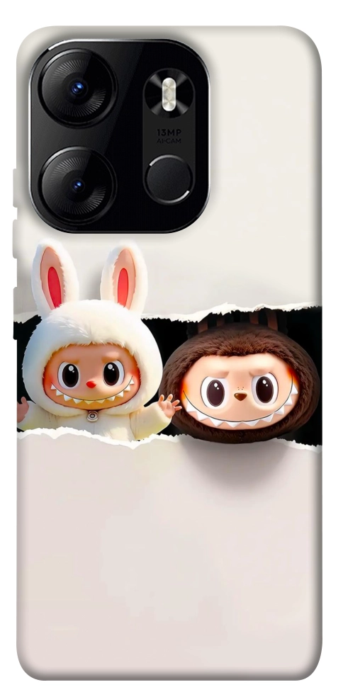 Чехол Hello Labubu для Tecno Spark Go 2023