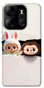 Чохол Hello Labubu для Tecno Spark Go 2023