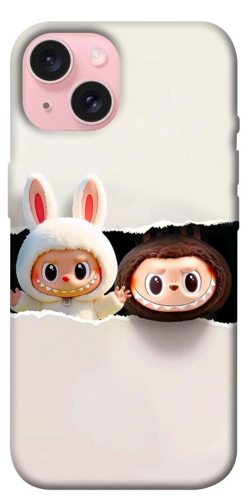 Чехол Hello Labubu для iPhone 15