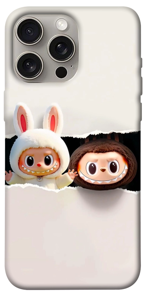Чехол Hello Labubu для iPhone 15 Pro Max