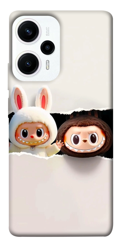 Чехол Hello Labubu для Xiaomi Poco F5