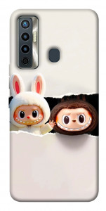Чехол Hello Labubu для TECNO Camon 17