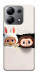 Чехол Hello Labubu для Xiaomi Redmi Note 13 4G