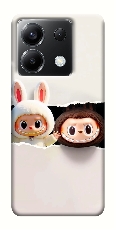 Чехол Hello Labubu для Xiaomi Poco X6
