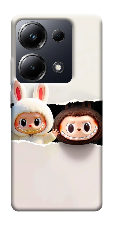Чехол Hello Labubu для Xiaomi Poco M6