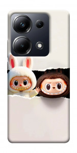 Чехол Hello Labubu для Xiaomi Poco M6