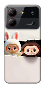 Чехол Hello Labubu для ZTE Blade A54 4G