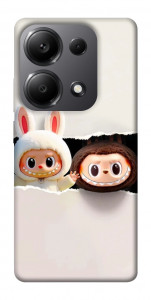 Чехол Hello Labubu для Xiaomi Redmi Note 13 Pro 5G