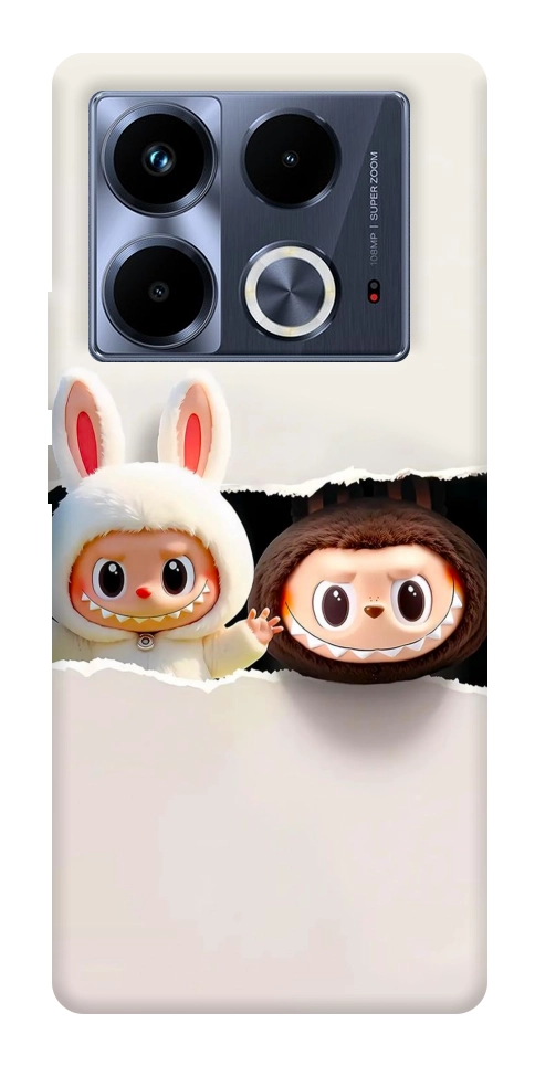 Чохол Hello Labubu для Infinix Note 40 4G