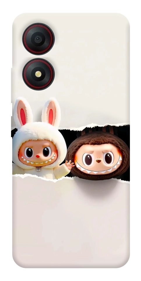 Чехол Hello Labubu для ZTE Blade A34 4G