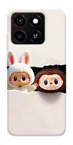 Чехол Hello Labubu для ZTE Blade A35 4G