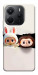 Чехол Hello Labubu для Xiaomi Redmi Note 14 4G (Int. version)