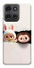 Чохол Hello Labubu для Motorola Moto G75 5G