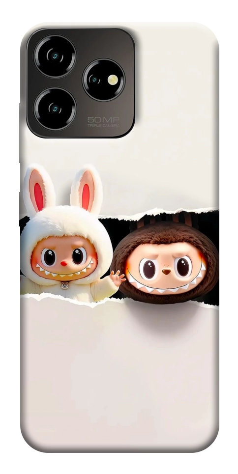 Чехол Hello Labubu для ZTE Blade V50 Design 4G