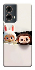 Чохол Hello Labubu для Motorola Moto G85