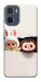 Чохол Hello Labubu для Motorola Moto E15