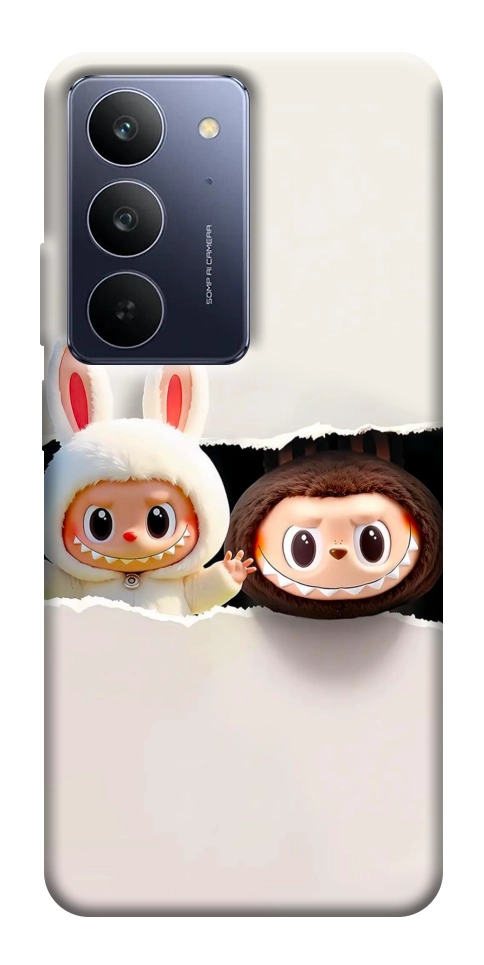 Чехол Hello Labubu для Realme C75x