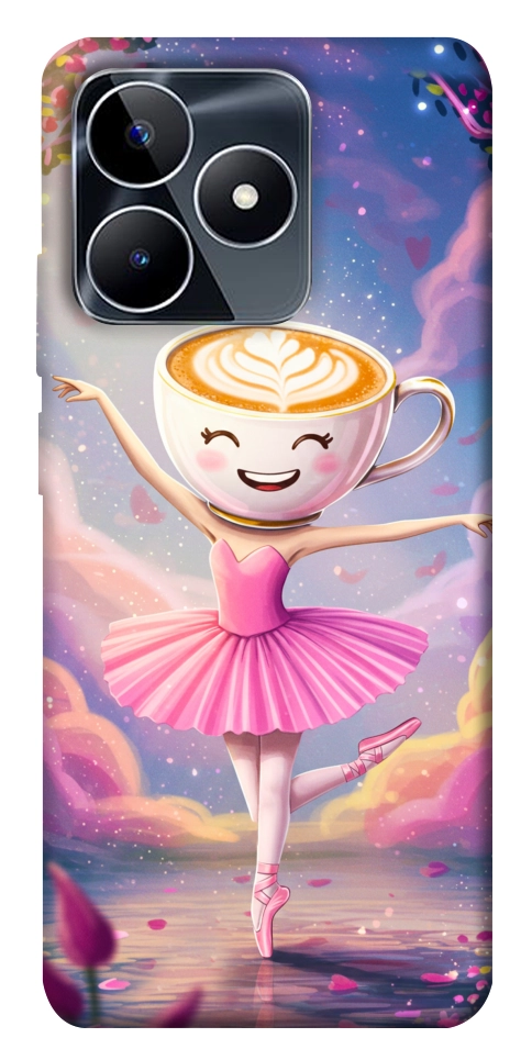 Чехол Ballerina illustration для Realme C53
