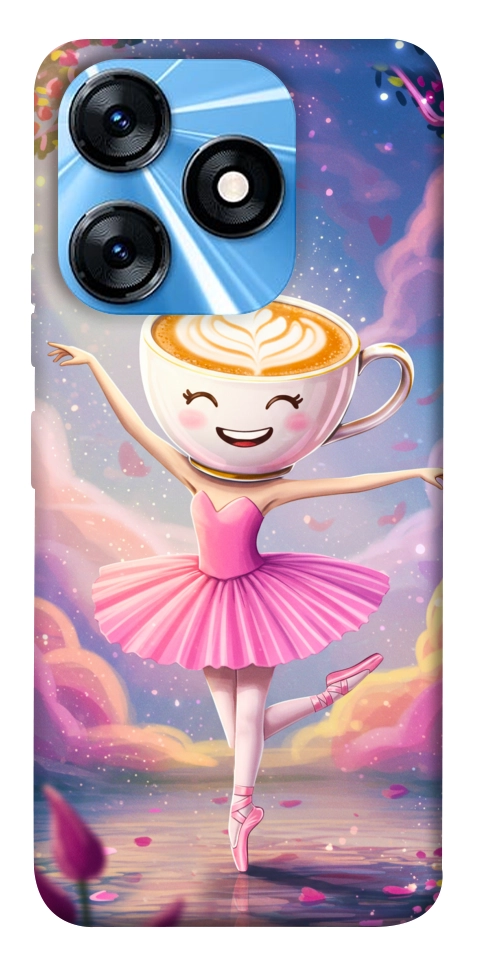 Чохол Ballerina illustration для TECNO Spark 10