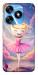 Чохол Ballerina illustration для TECNO Spark 10