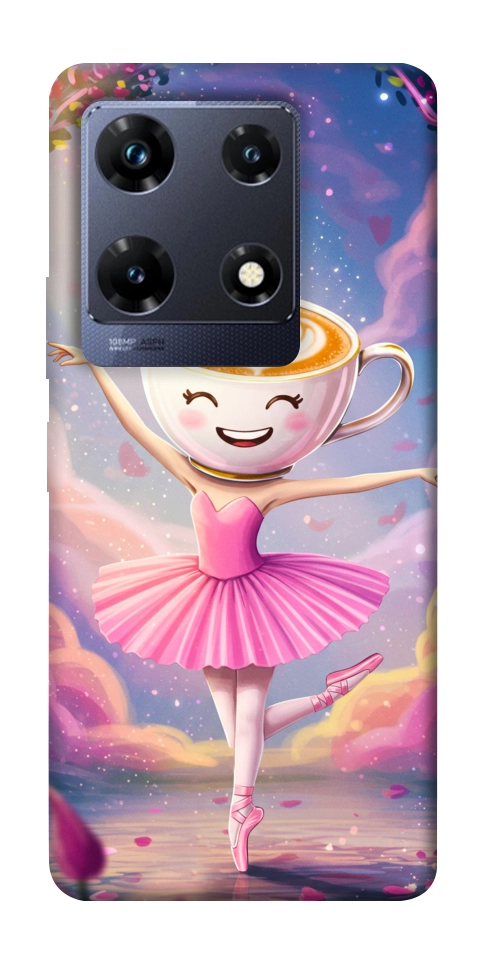 Чехол Ballerina illustration для Infinix Note 30 Pro NFC