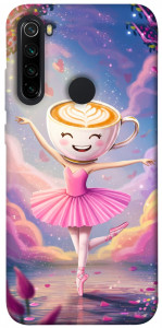 Чехол Ballerina illustration для Xiaomi Redmi Note 8 2021
