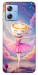 Чехол Ballerina illustration для Motorola Moto G84